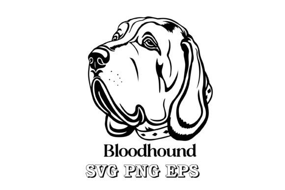 Bloodhound Dog Silhouette
