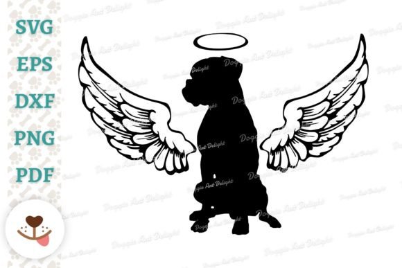 Boxer Dog Memorial Svg Png