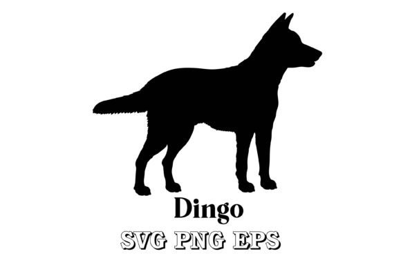 Dingo Dog Silhouette Dog Breeds