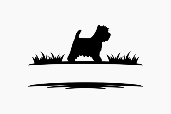 Dog Westie Monogram