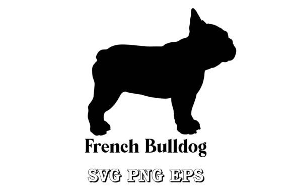 French Bulldog Dog Silhouette