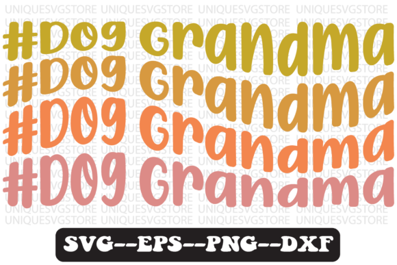 Grandma Groovy Retro Svg Design