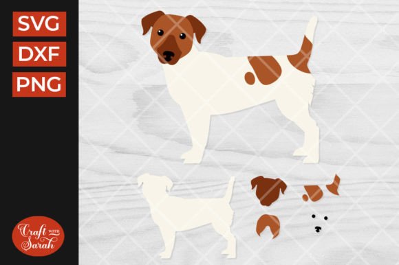 Jack Russell SVG Cute JRT Dog Decal