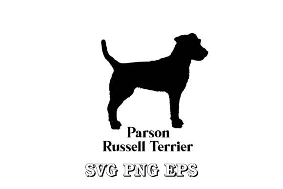 Parson Russell Terrier Dog Silhouette