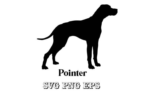 Pointer Dog Silhouette